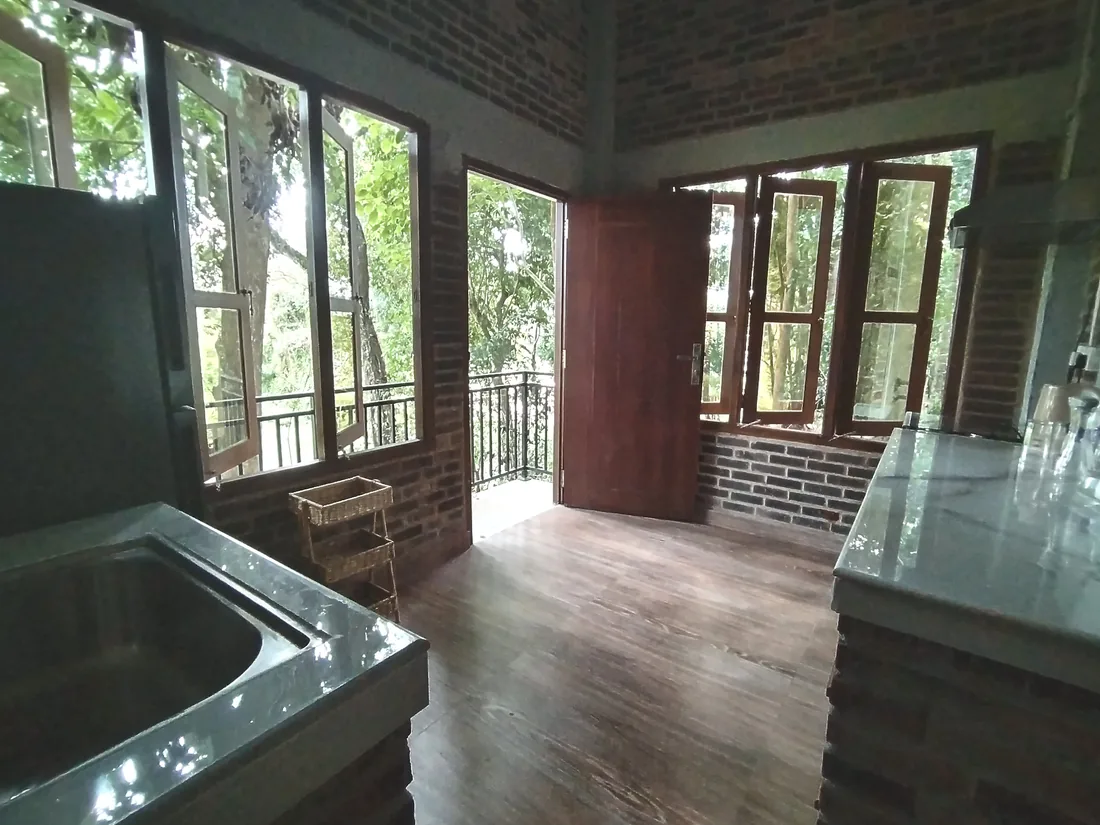 Living area at Nature Home near Colombo Airport
